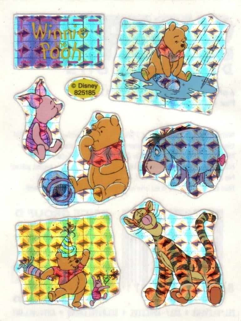 WINNIE DE POOH - STICKERTJES, Ophalen of Verzenden