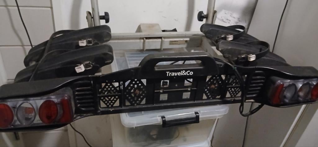 Fietsendrager, Ophalen, Trekhaakdrager, Elektrische fiets