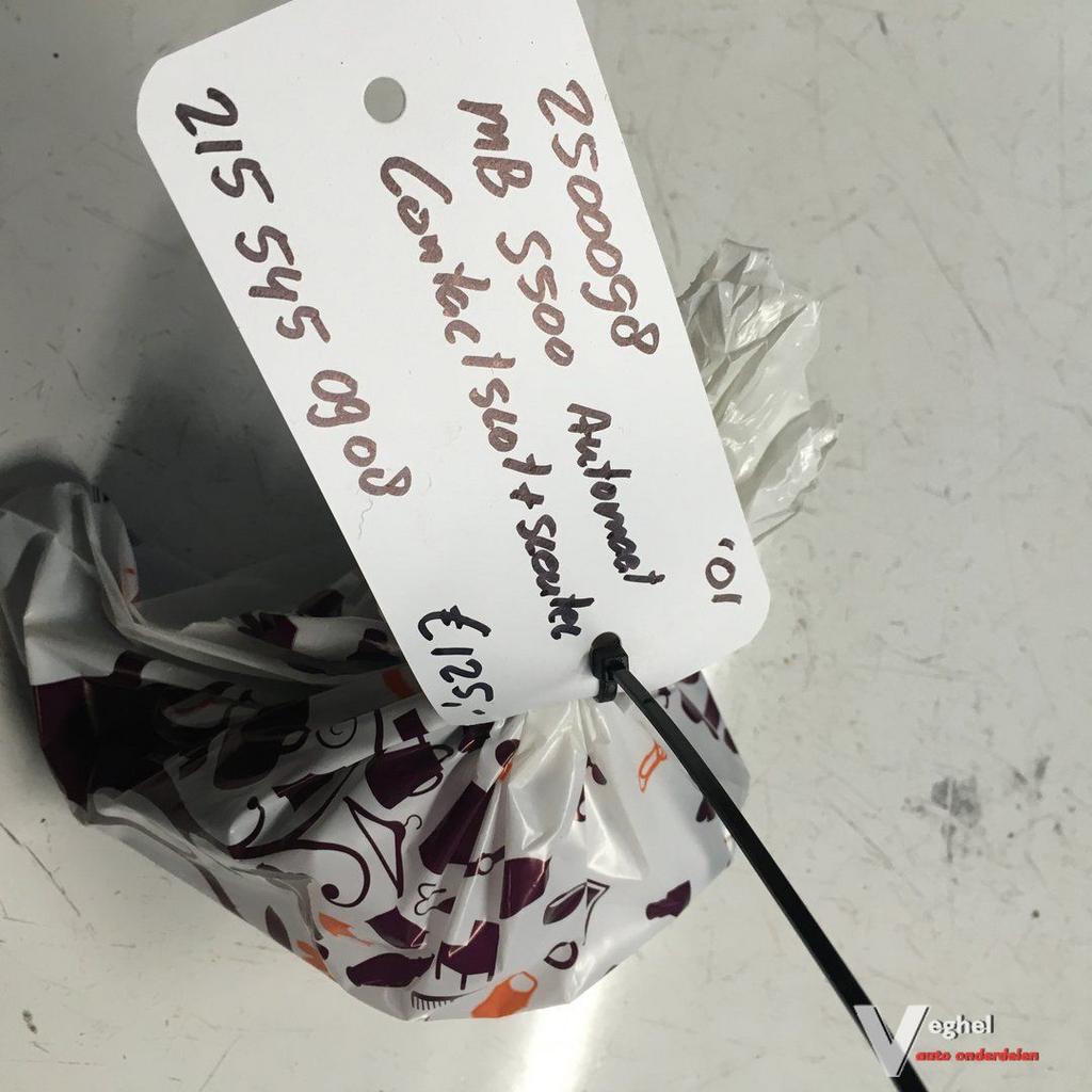 Mercedes S500 5.0 automaat 2001 25000098  Contactslot met sl, Gebruikt, -, -, Ophalen of Verzenden