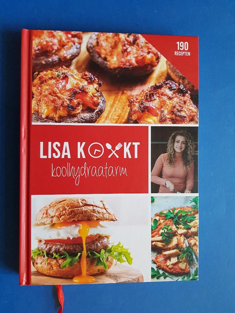 Lisa kookt koolhydraatarm - Lisa Tennebroek, Boeken, Kookboeken, Verzenden, Zo goed als nieuw