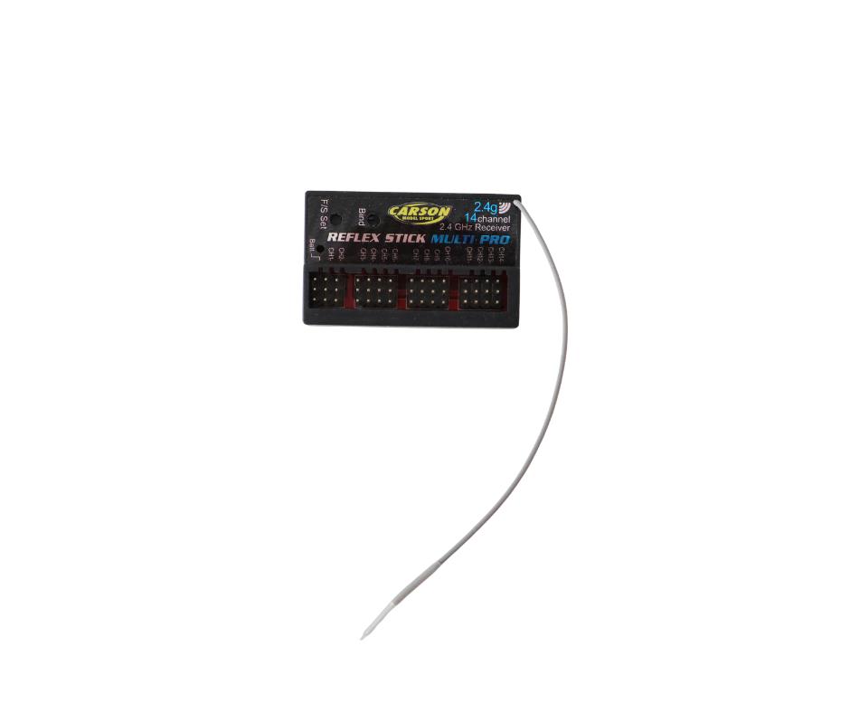 Carson reflex stick multi pro ontvanger 2,4ghz rc, Ophalen of Verzenden, Gebruikt, Overige schalen, Onderdeel