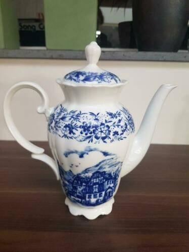 Koffiepot pot 1,2l Seltmann Weiden Theresia Heimatland, Antiek en Kunst, Antiek | Servies los, Ophalen of Verzenden