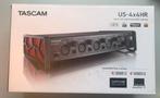 Tascam US-4x4HR audio interface, 5 mnd oud, Ophalen of Verzenden, Zo goed als nieuw, Audio