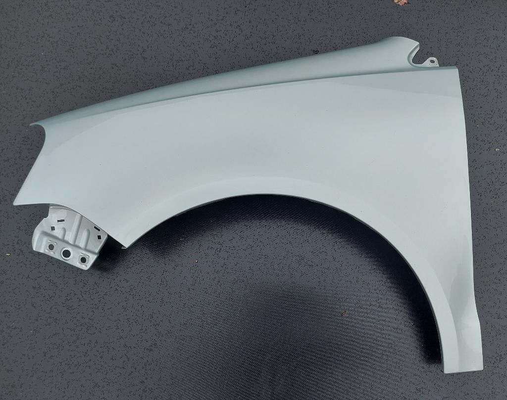 Voorscherm links vw polo 9n grijs metallic, Ophalen, Volkswagen, Voor, Nieuw