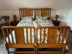Set van 2 Vintage Houten Bedden op Wieltjes  prijs per stuk, Ophalen