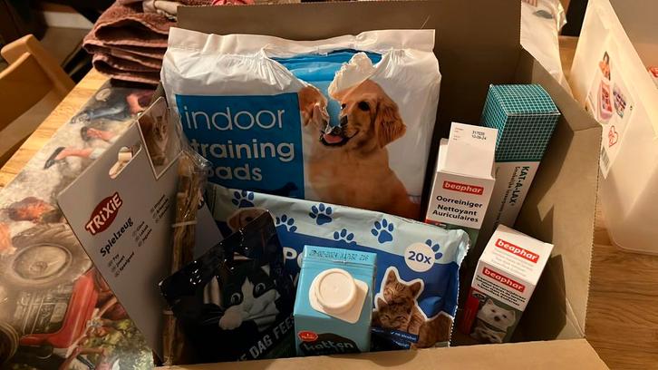 Gratis restant katten spullen, Dieren en Toebehoren, Katten-accessoires, Zo goed als nieuw, Ophalen