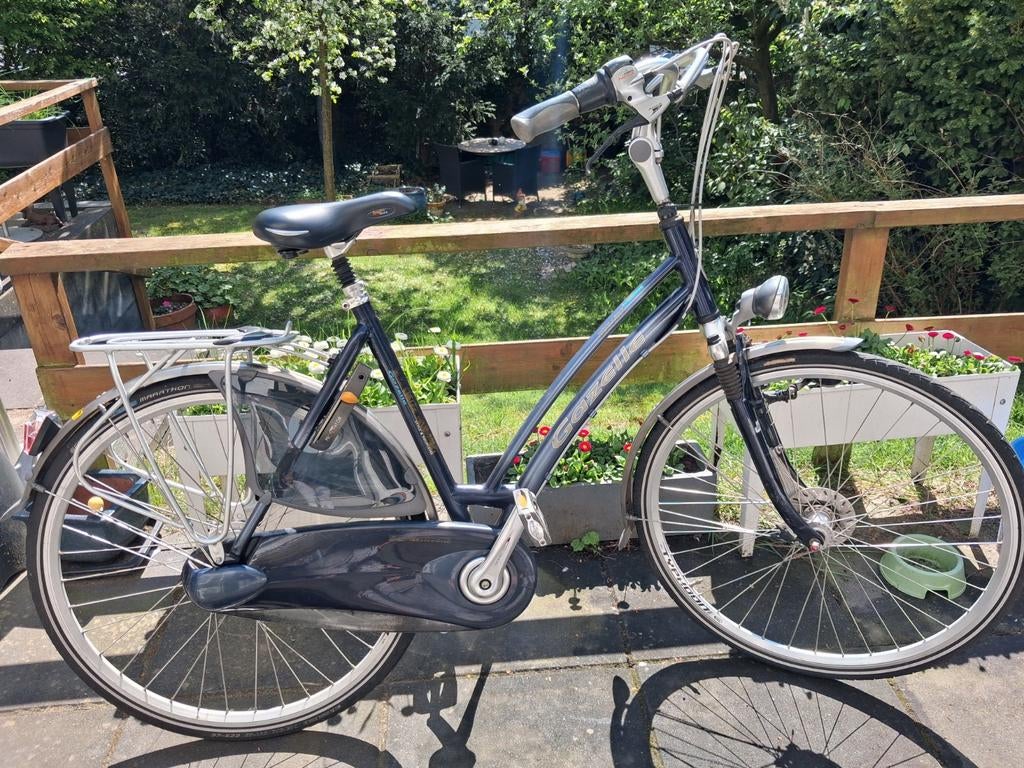 Mooie Gazelle Davos fiets, Ophalen, 53 tot 56 cm, Versnellingen, Zo goed als nieuw