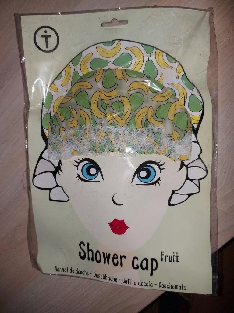 Nieuwe douchemuts met fruit decoratie, Ophalen of Verzenden, Nieuw, Overige kleuren, Overige typen