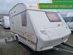DELTA EUROLINER 3900 FB FRANSBED + VOORTENT + EINDKEUKEN, Caravans en Kamperen, Caravans, Serviceluik, Bedrijf, 750 - 1000 kg