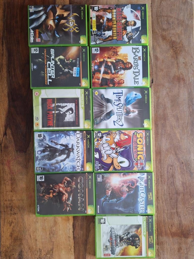 11 Xbox Classic Games - Diverse Collectie, Spelcomputers en Games, Games | Xbox Original, Ophalen of Verzenden