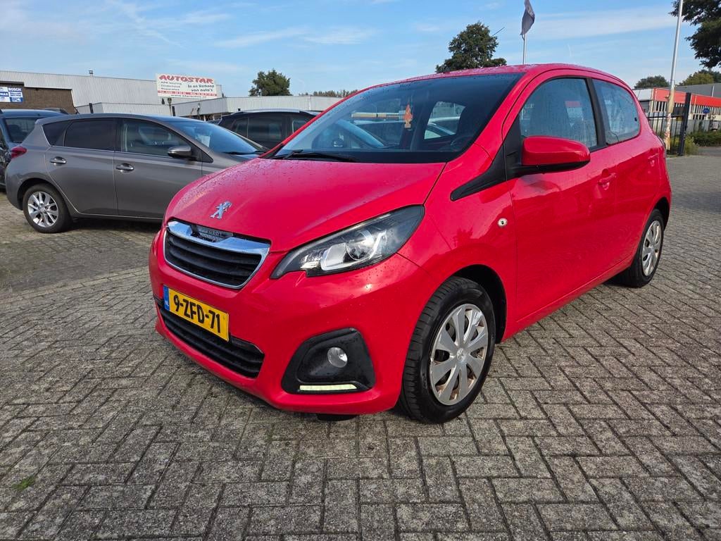 Peugeot 108 1.0 GROOT SCHERM BLUETH/NAP/AIRCO, Voorwielaandrijving, Euro 5, Gebruikt, 31 €/maand