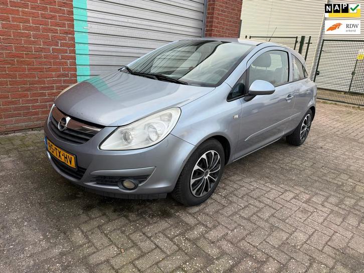 Opel Corsa 1.2-16V Enjoy 3-deurs Airco Bj:2007 NAP!, Auto's, Opel, Bedrijf, Te koop, Corsa, ABS, Airbags, Airconditioning, Centrale vergrendeling