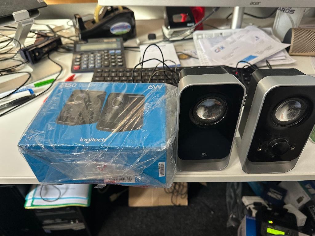 logitech Z150   6 W  2 stuks, Computers en Software, Pc speakers, Ophalen of Verzenden, Nieuw, Overige typen, Logitech G