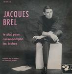 JACQUES BREL - LE PLAT PAYS, Cd's en Dvd's, Vinyl Singles, Ophalen of Verzenden, Gebruikt