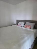 Karlsson tweepersoonsbed 200x220 met matrassen en topper, Ophalen, Tweepersoons, Zo goed als nieuw, 180 cm