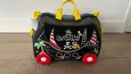 Trunki kinderkoffer piraat, Wieltjes, Gebruikt, Hard kunststof, Minder dan 50 cm