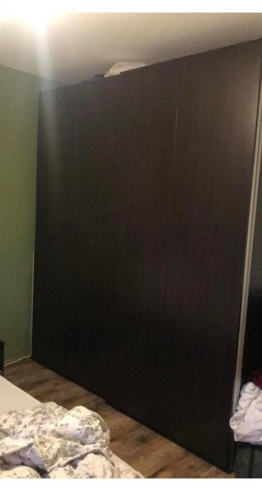 Schuifdeuren Paxkast, Ophalen of Verzenden, Zo goed als nieuw, 50 tot 75 cm, 200 cm of meer