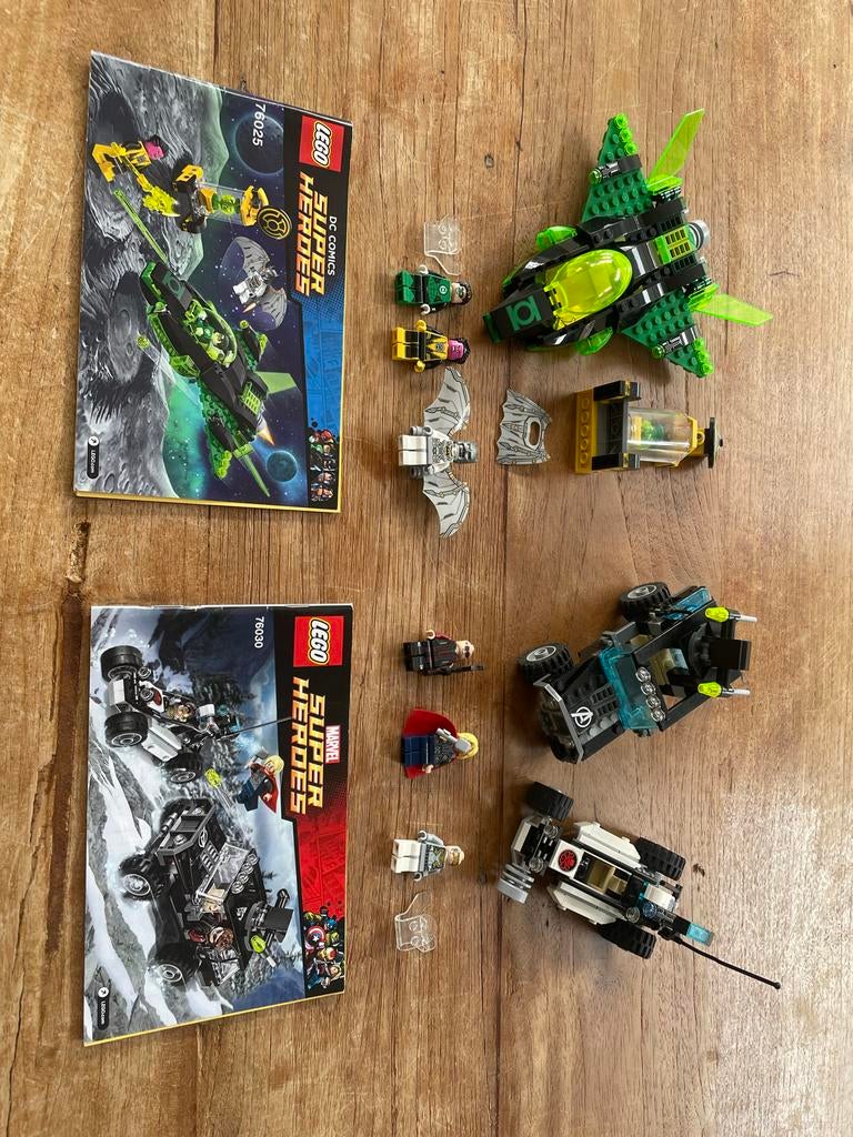 LEGO Super Heroes Marvel & DC sets met instructies, Kinderen en Baby's, Speelgoed | Duplo en Lego, Marvel, Lego, Ophalen of Verzenden