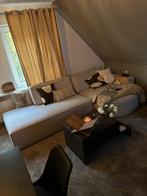 Zo goed als nieuw, beige bank, Ophalen, 250 tot 300 cm, 100 tot 125 cm, Hoekbank