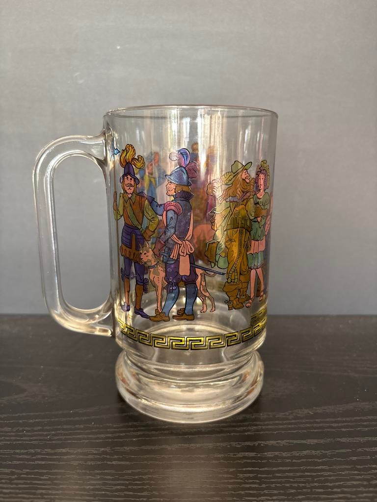 Bierpul met opdruk, Ophalen of Verzenden, Zo goed als nieuw, Bierglas