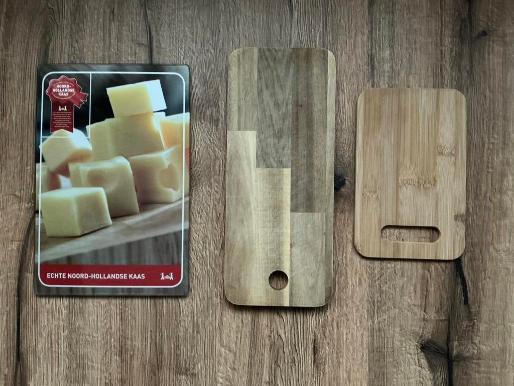 3 snijplanken, als nieuw., Ophalen of Verzenden, Zo goed als nieuw