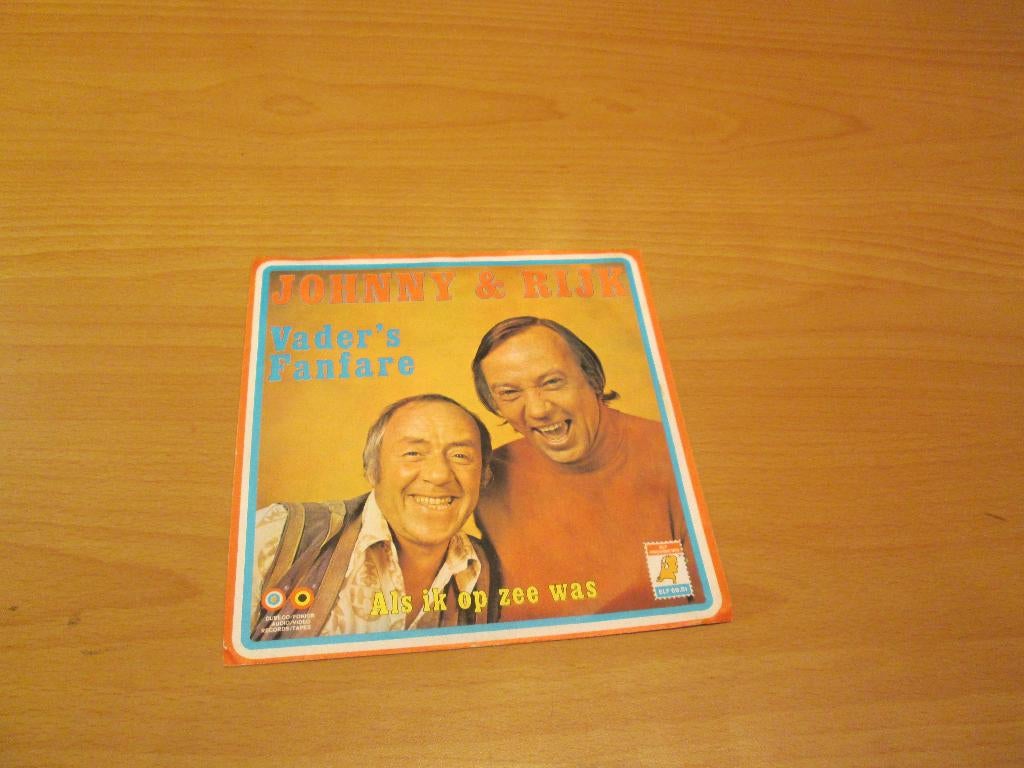 2 singles van Johnny & Rijk (ook per stuk te koop), Cd's en Dvd's, Ophalen of Verzenden, Gebruikt, Pop