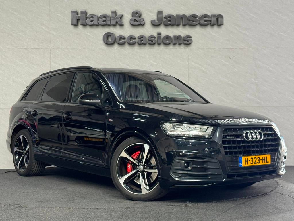 Audi Q7 3.0 TDI ultra quattro Pro Line S 7 persoons Panorama, Auto's, Automaat, Lichtsensor, Gebruikt, 241 €/maand