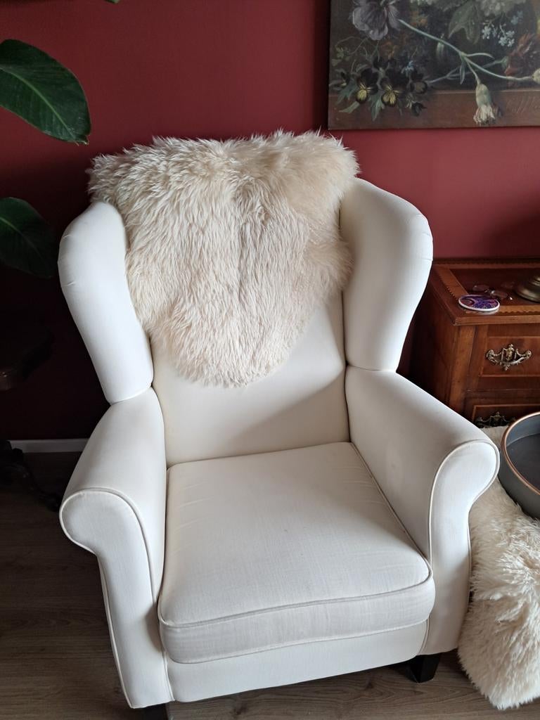 Oorfauteuil 2x, Huis en Inrichting, Fauteuils, Ophalen of Verzenden, 75 tot 100 cm