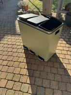 Gescheiden afval prullebak, Huis en Inrichting, Woonaccessoires | Prullenbakken, Ophalen, Kunststof, Met pedaal, 50 tot 75 cm