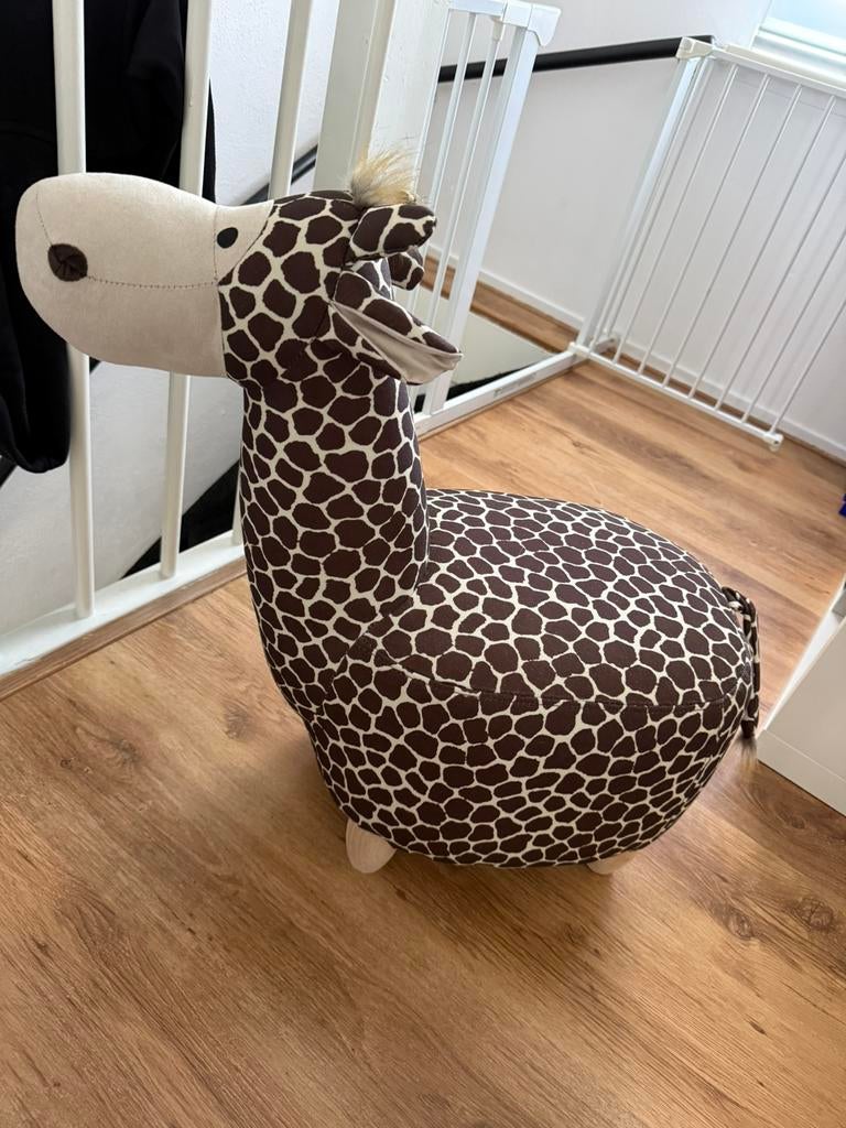Leuk giraffe krukje/poefje, Ophalen of Verzenden, Nieuw, Overige typen