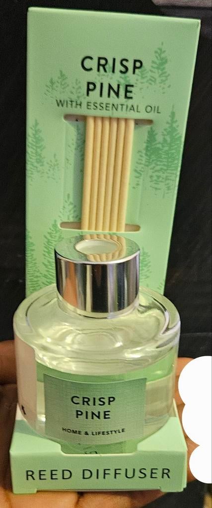 Reed Difuser Crisp Pine with Essential oil Merk:Action NIEUW, Ophalen of Verzenden, Nieuw