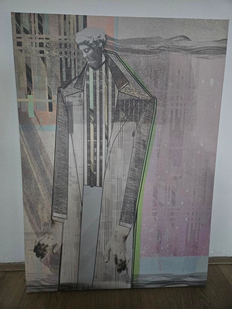 Modern Abstract Canvas Schilderij, Ophalen