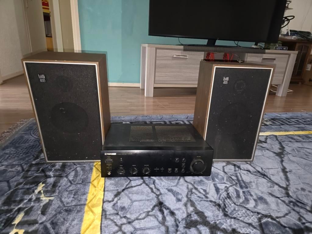 Pioneer Audioapparaat met Hifi luidsprekers - Werkt perfect!, Audio, Tv en Foto, Stereo-sets, Ophalen, Gebruikt, Losse componenten