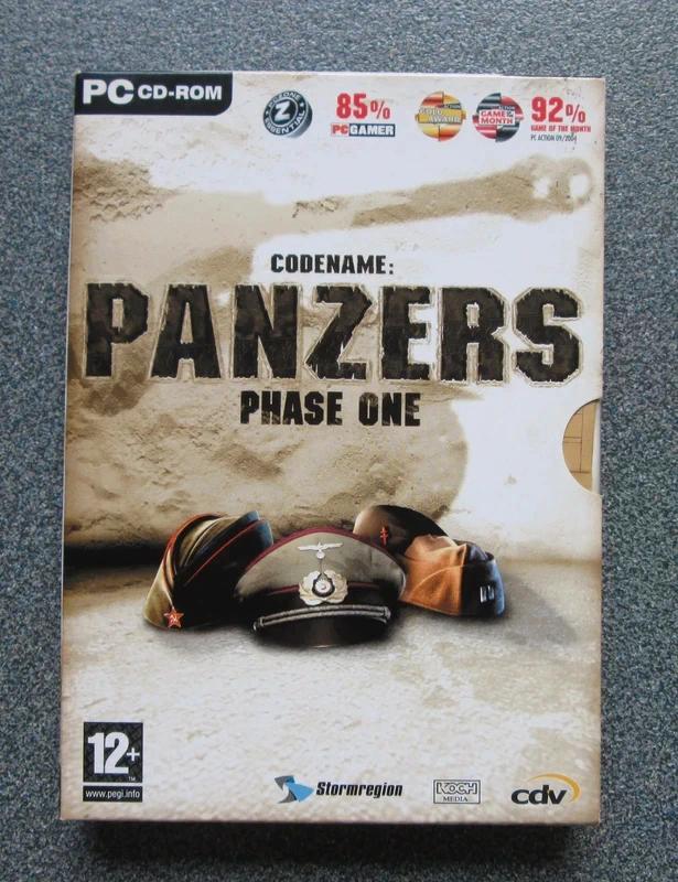 Codename: Panzers Phase one, Verzenden, 1 speler, Zo goed als nieuw, Strategie en Constructie