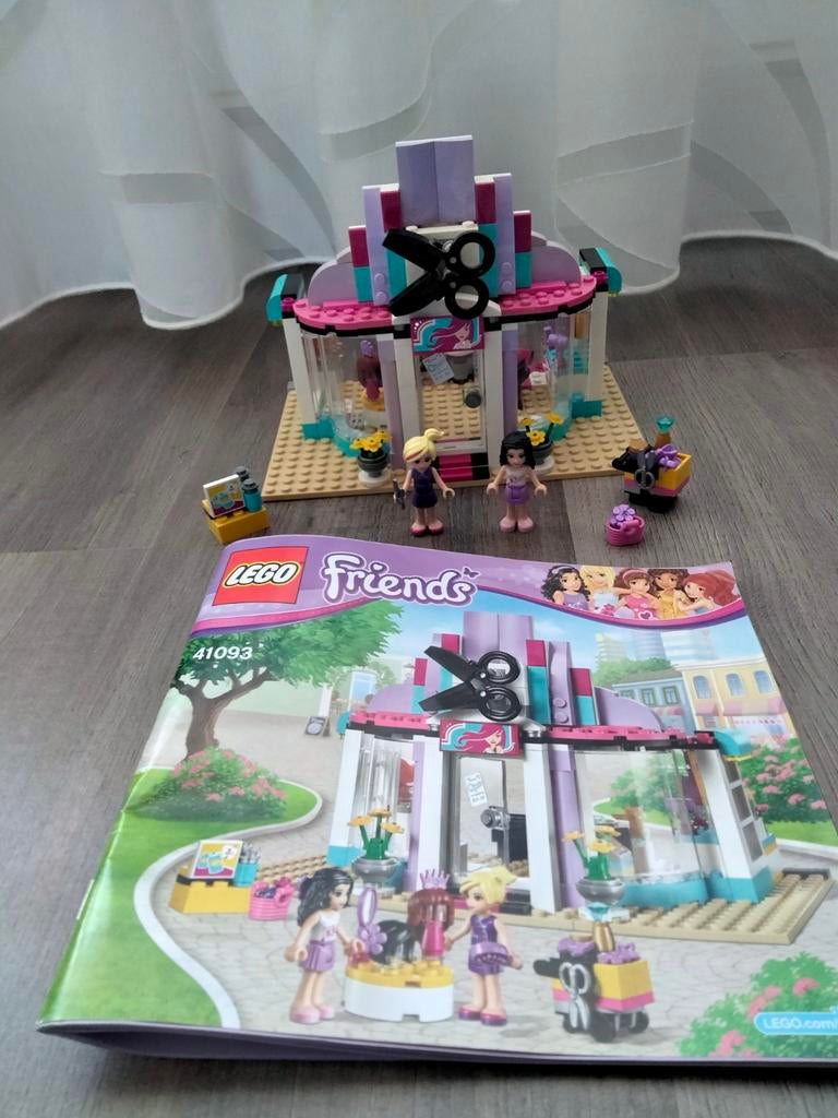 41093 Lego Friends Heartlake kapsalon, Ophalen of Verzenden, Zo goed als nieuw, Lego