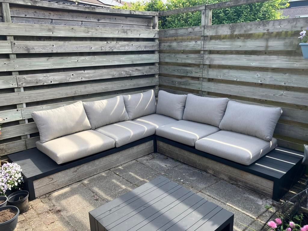 Nieuwe, beige tuinkussens, kussens voor loungebank, Tuin en Terras, Tuinsets en Loungesets, Ophalen, Nieuw, Overige materialen