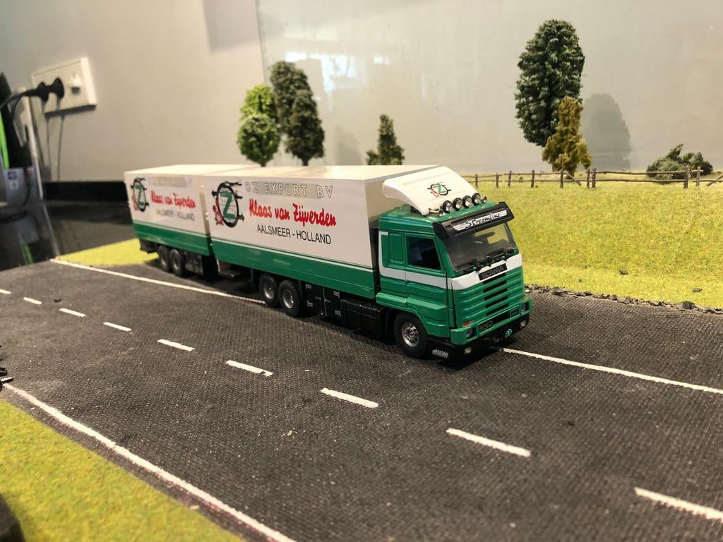 Scania Streamline combi van Klaas van Zijverden, Hobby en Vrije tijd, Modelauto's | 1:50, Ophalen of Verzenden, Zo goed als nieuw
