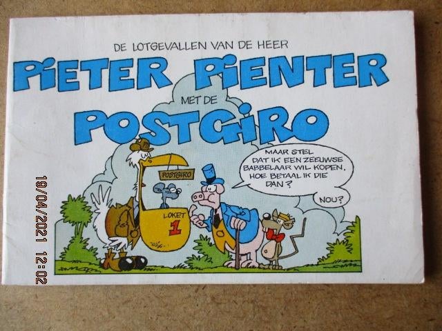 adv1472 pieter pienter, Eén stripboek, Ophalen, Gelezen