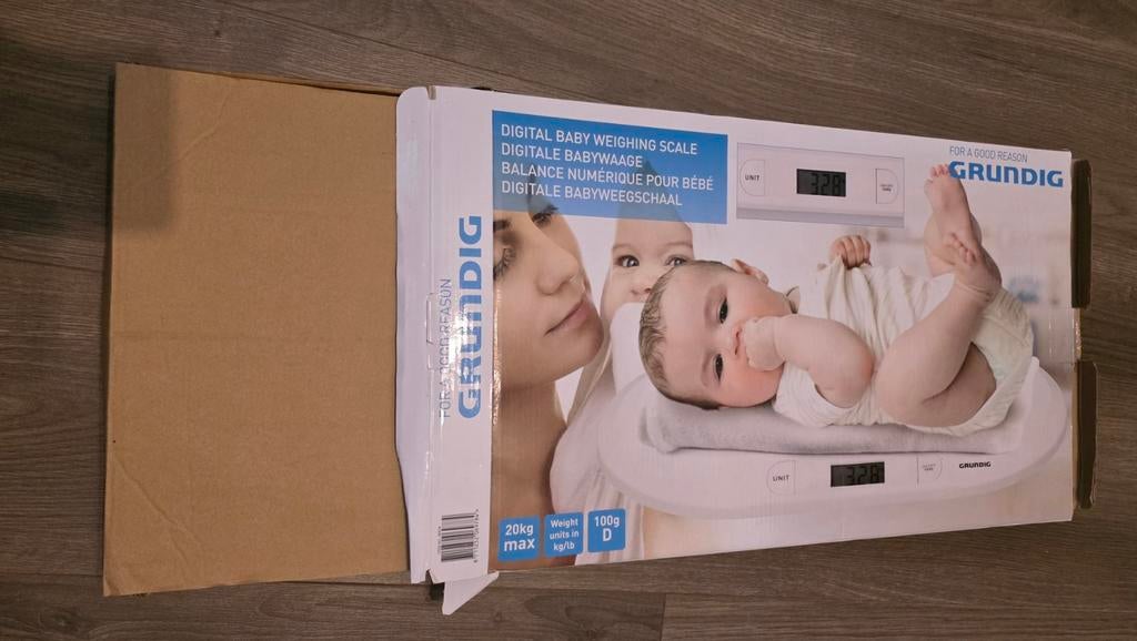 Babyweegschaal - 1x gebruikt - Nieuwstaat, Ophalen, Zo goed als nieuw