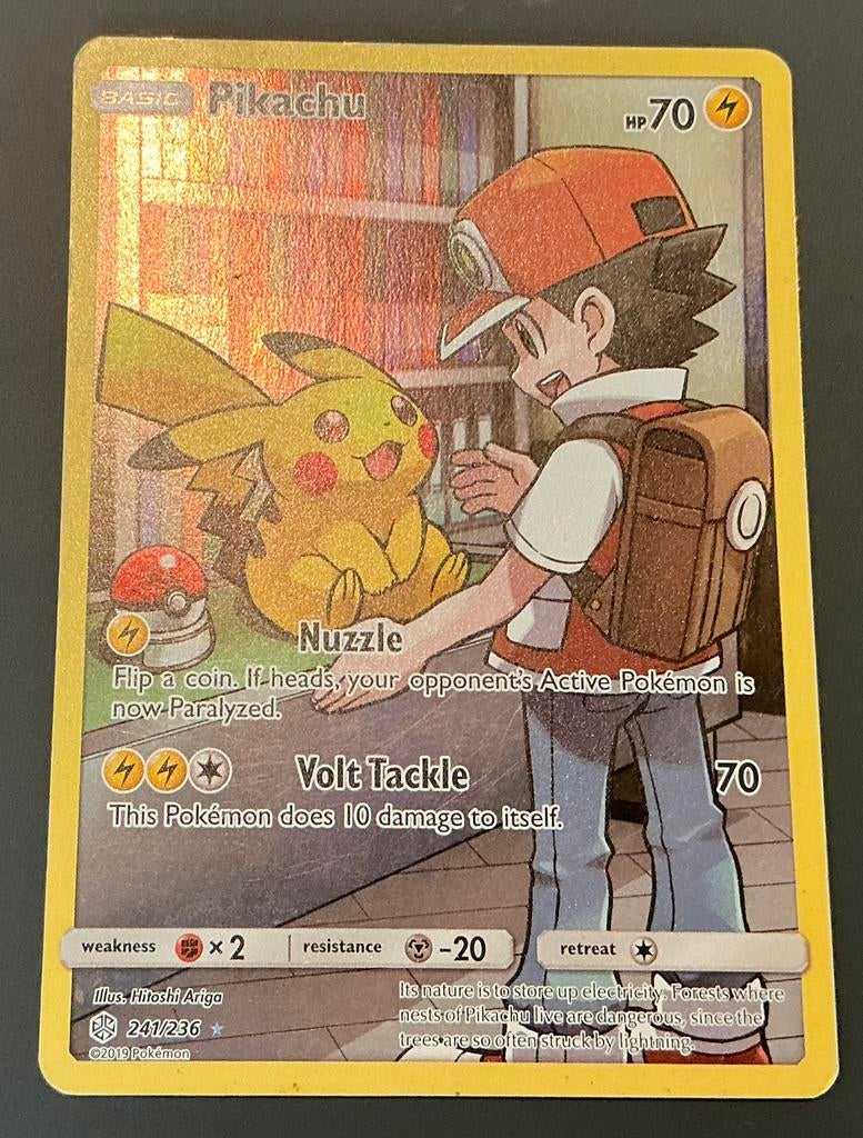 Pikachu full art holo 241/236, Ophalen of Verzenden, Zo goed als nieuw