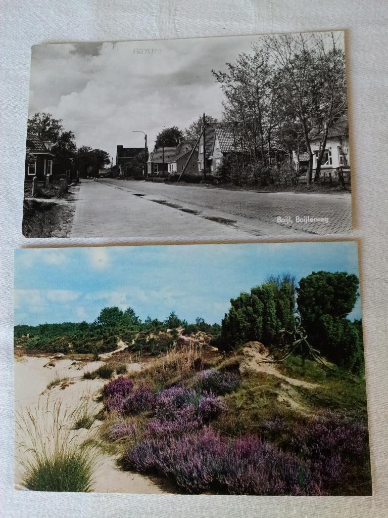 Ansichtkaarten gelopen Friesland Boijl zwart-wit per stuk bi, Ophalen of Verzenden, 1960 tot 1980, Gelopen, Friesland