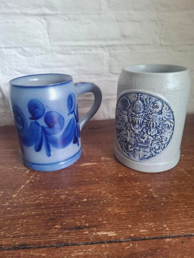 Vintage Gerz Bierpul en Keramische Mok - West-Duitsland, Ophalen of Verzenden