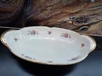 Vintage Porseleinen Serveerschaal met Bloemmotief, Ophalen of Verzenden