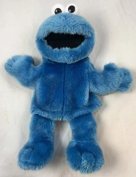 Sesamstraat Koekiemonster Handpop Knuffel 36cm TMC, Coolsingel 104, 3011 AG Rotterdam, Netherlands, Overige typen, Blauw, Zo goed als nieuw
