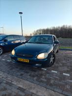 Hyundai Sonata V6 2.5L Automaat 2004 Blauw NIEUWE APK, Auto's, Beige, 75 €/maand, Particulier, 2493 cc
