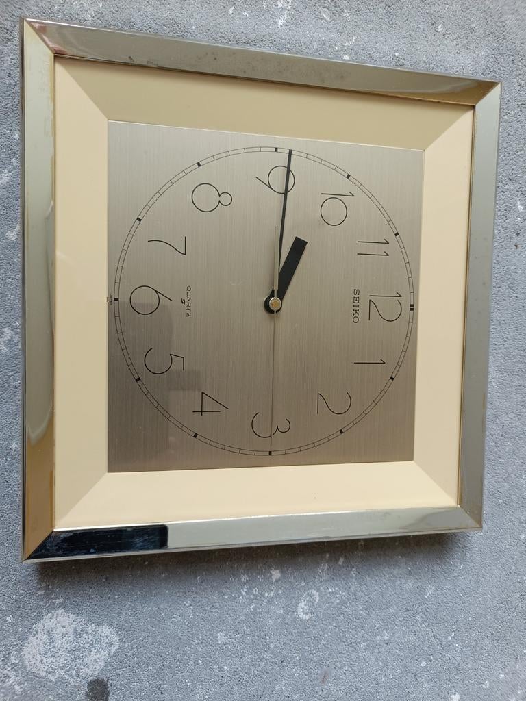 SEIKO wandklok, Ophalen of Verzenden, Gebruikt, Wandklok