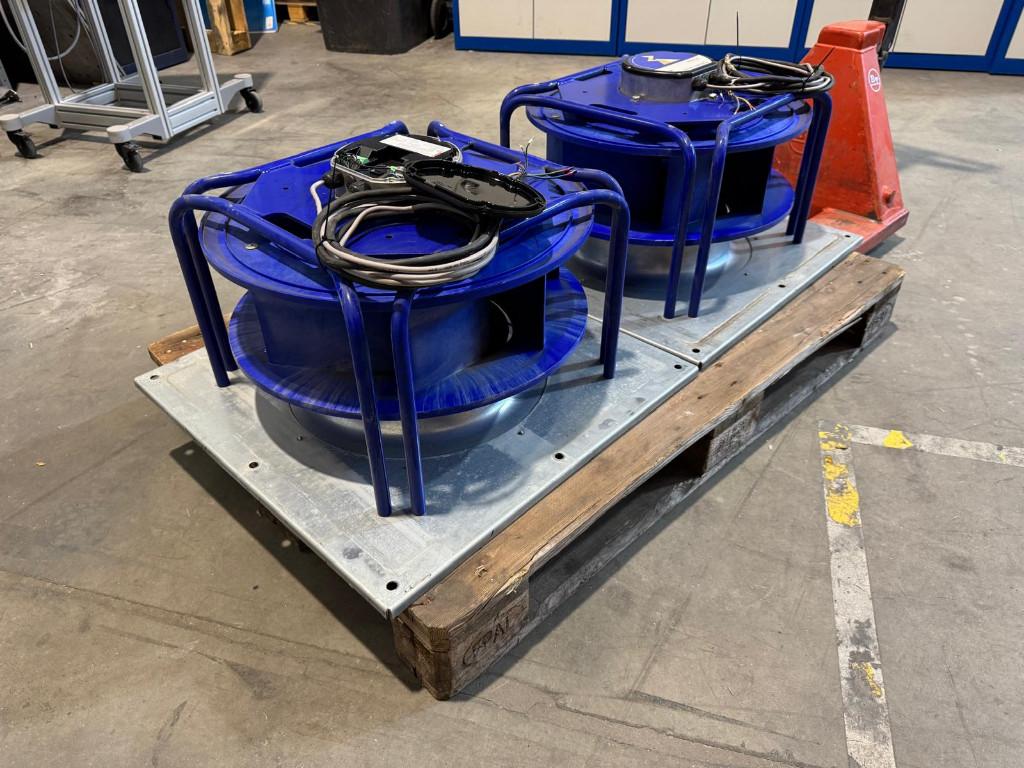 Industriële ventilator Ziehl-Abegg GR45C-ZIK.DC.CR – Ø450 mm, Doe-het-zelf en Verbouw, Ventilatie en Afzuiging, Gebruikt, Ventilator