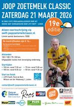 Joop Zoetemelk Classic – Toertocht50/75/100/150km – 21 maart, Eén persoon