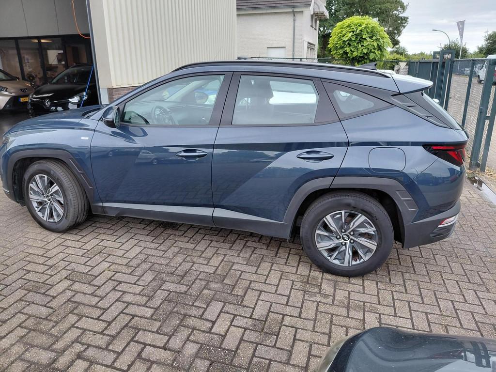 Hyundai Tucson Hybride Automaat, Auto's, Hyundai, 136 pk, Gebruikt, 1650 kg, Leder