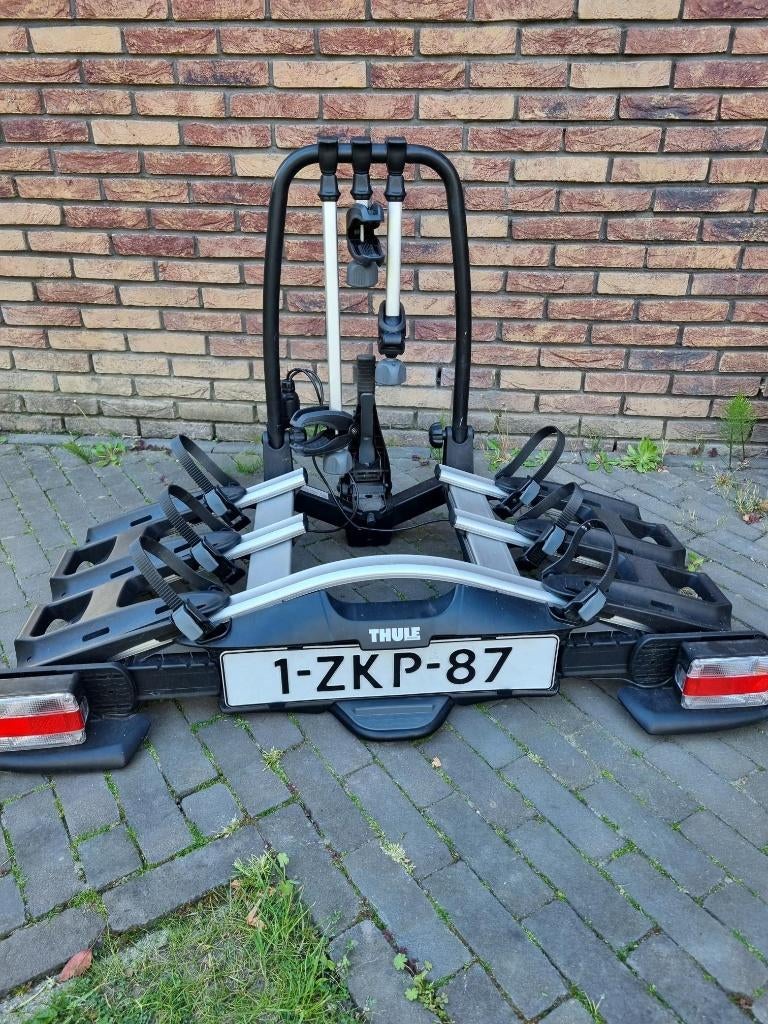 fietsendrager | Thule VeloCompact 927, Ophalen, 3 fietsen of meer, Elektrische fiets, Zo goed als nieuw
